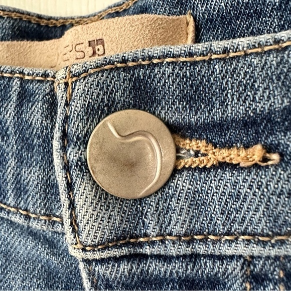 Joe’s Jeans Candace Cut Distressed Ankle Jeans Waist 29 Medium Wash Retro Boho - Picture 4 of 9